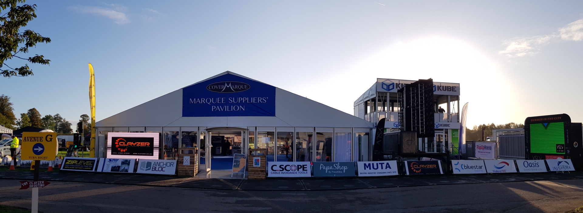 Marquee Suppliers' Pavilion