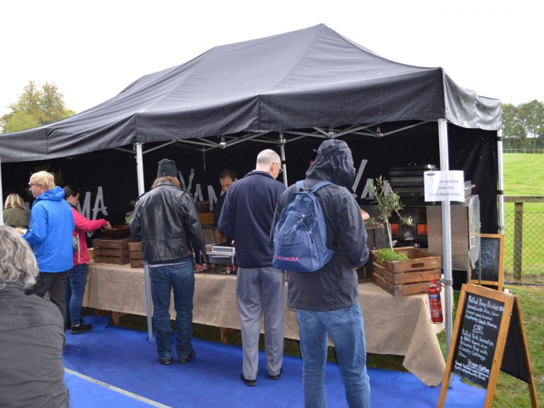 Nyama Catering in the Marquee Suppliers' Pavilion